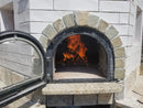Large Cast Iron Glass Pizza Door