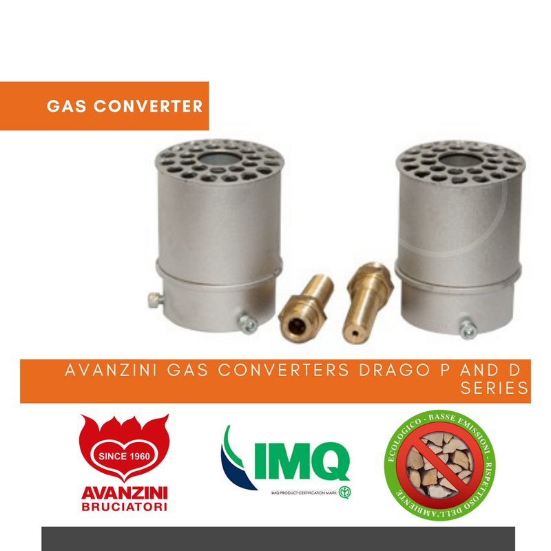 Avanzini Gas Burner -  Gas converter - Dome Ovens®