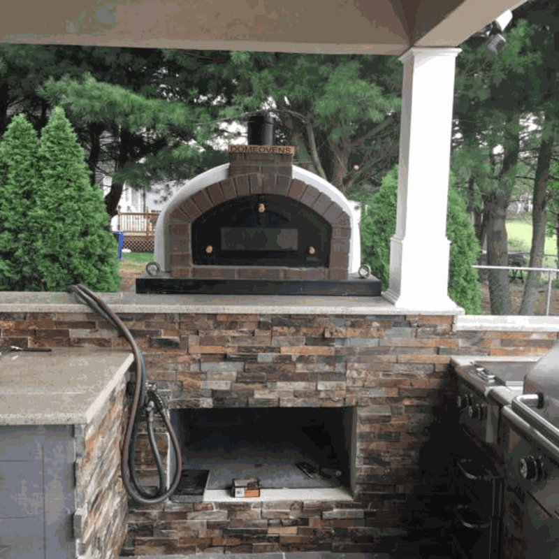 Pizza Oven Steel Glass  Door