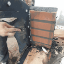 Double Pizza Oven Door - Steel